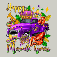 Happy Mardi Gras Truck Olivia Heavyweight Hoodie | Teevron