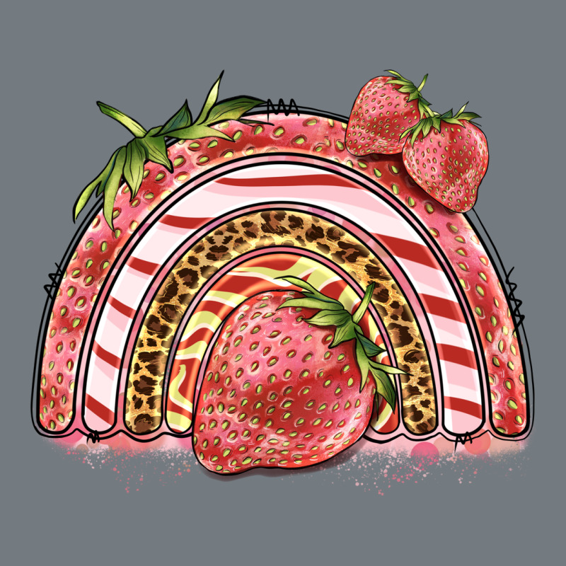 Strawberry Rainbow Heavyweight Sweatshirt by BarkalooDesign | Teevron