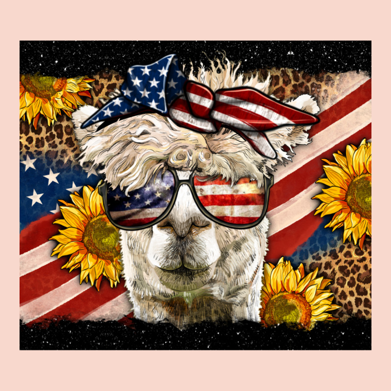 Western 4th Of July Lama Urban Hoodie by LillyAllenDesigns | Teevron
