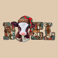 Western Christmas Baby Cow Noel Heavyweight Sweatshirt | Teevron