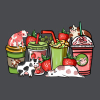Cow And Strawberry Coffee Cups Zipper Hoodie | Teevron