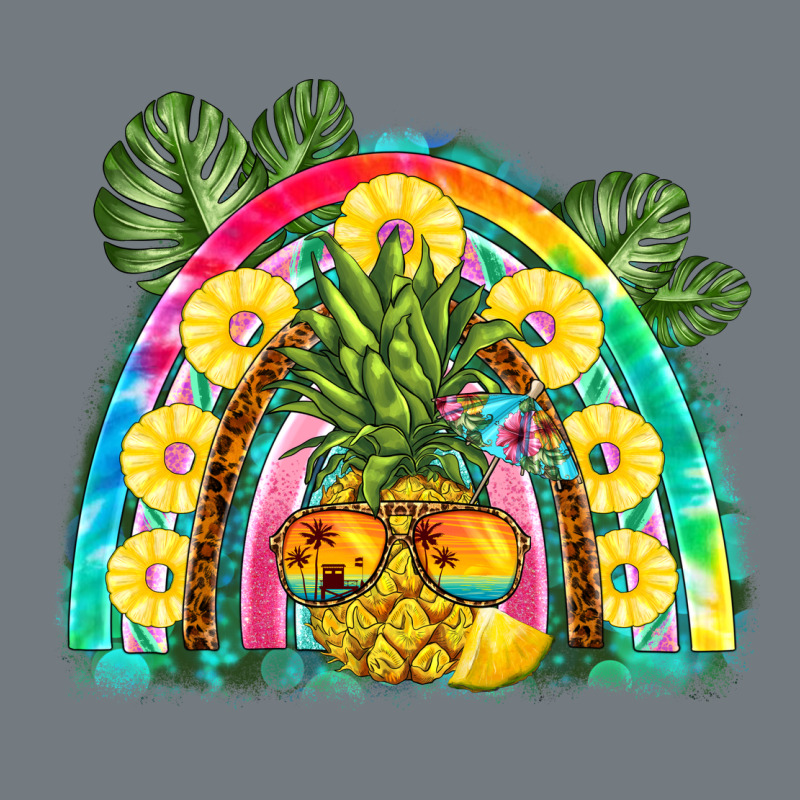Pineapple Rainbow Heavyweight Sweatshirt by BarkalooDesign | Teevron