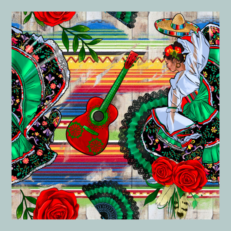 Flamenco Dancer Seamless Pattern Heavy Core Tee by BundleAndBundleShop | Teevron