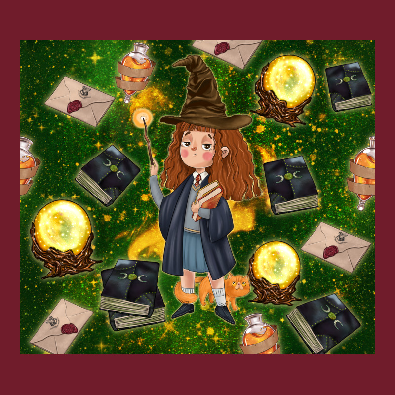 Wizard Girl With Magic Zipper Hoodie by TumblerDesignByShophia | Teevron