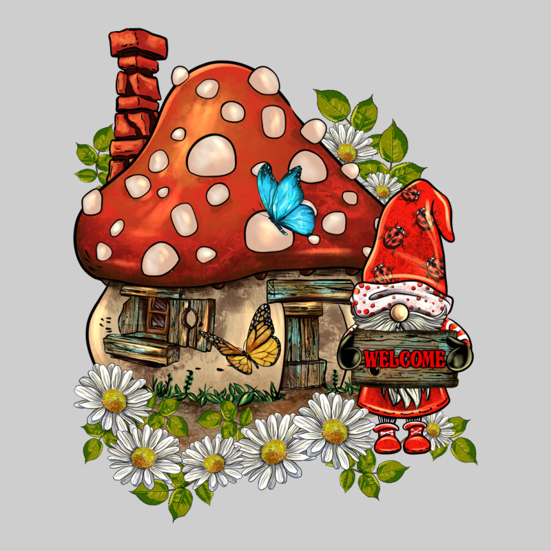 Welcome Gnome Ladybug Premium Tee by BarkalooDesign | Teevron