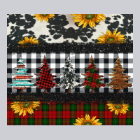 Christmas Trees And Sunflowers Heavyweight Sweatshirt | Teevron