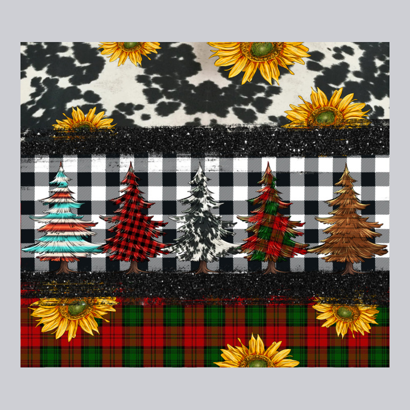 Christmas Trees And Sunflowers Heavyweight Sweatshirt by Jasminsmagicworld | Teevron