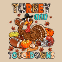 Turkey And Touchdowns Classic Tee | Teevron