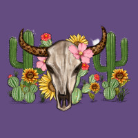 Bull Skull With Cactus Vintage Hoodie | Teevron