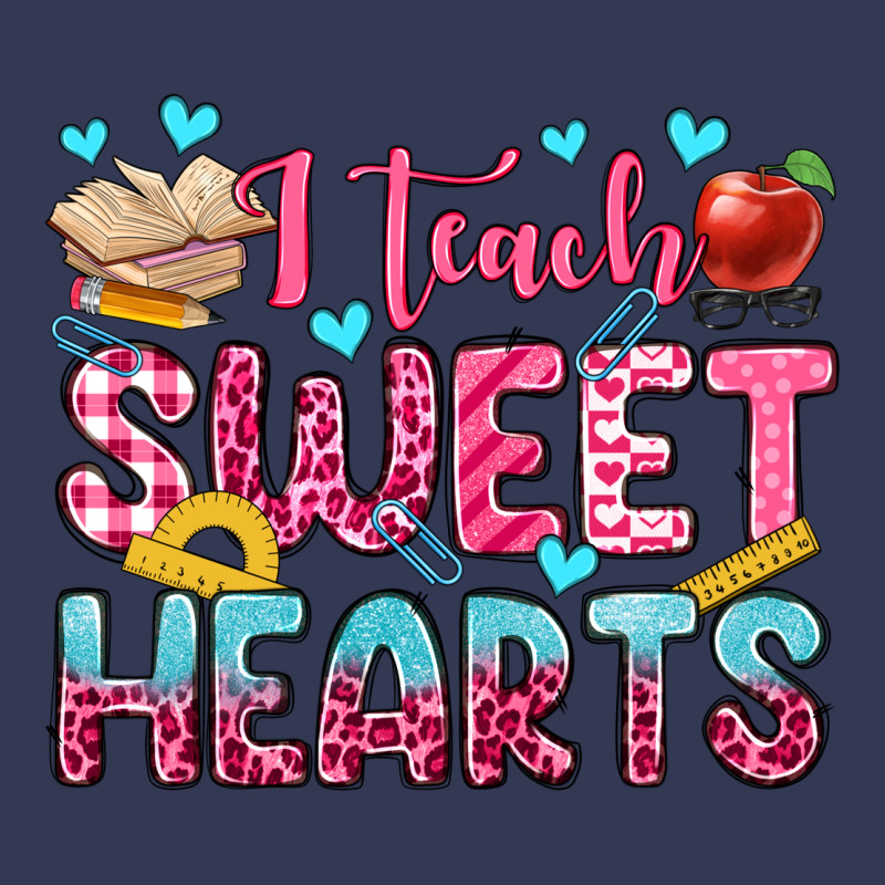 I Teach Sweet Hearts Olivia Heavyweight Hoodie by OliviaCreatesArt | Teevron