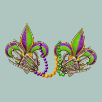 Skeleton Hands Mardi Gras Premium Sweatshirt | Teevron