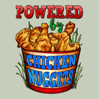 Powered By Chicken Nuggets Ladies Tee | Teevron