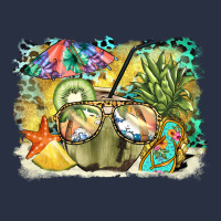 Coconut With Fruits  Background Heavyweight Sweatshirt | Teevron