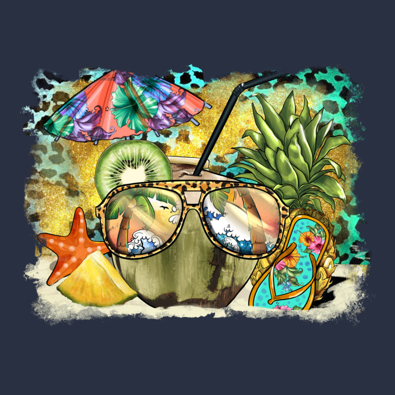 Coconut With Fruits  Background Heavyweight Sweatshirt by BarkalooDesign | Teevron