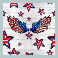 Patriotic Eagle Wing Heavy Core Tee | Teevron