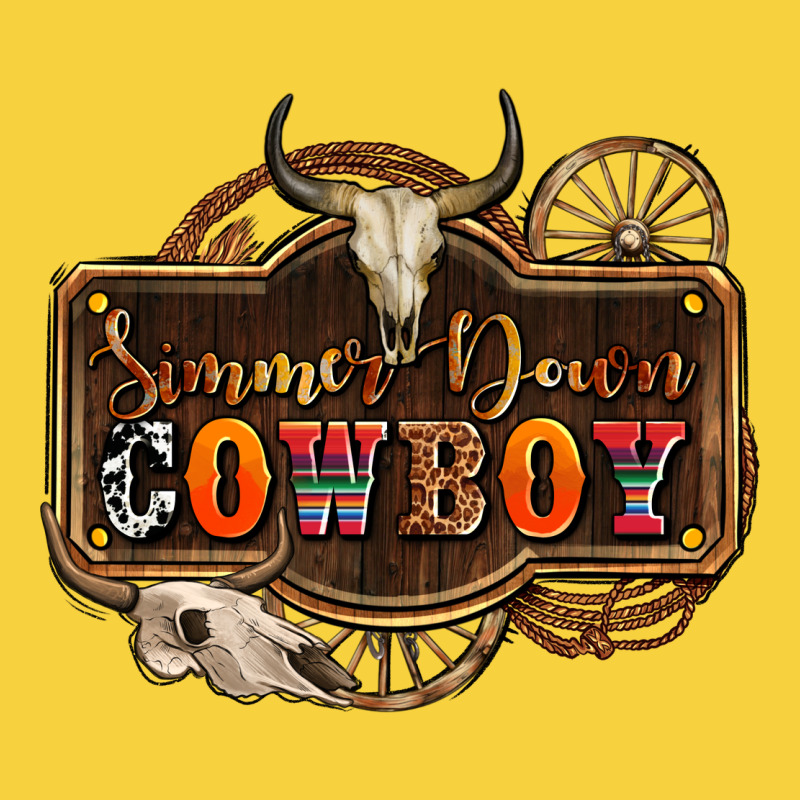 Simmer Down Cowboy Olivia Premium Sweatshirt by OliviaCreatesArt | Teevron