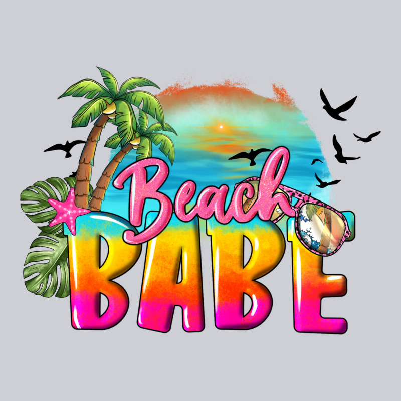 Beach Babe Heavyweight Sweatshirt by BarkalooDesign | Teevron