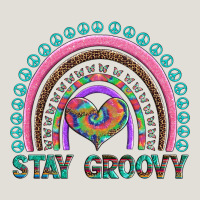 Stay Groovy With Rainbow And Heart Heavy Core Tee | Teevron
