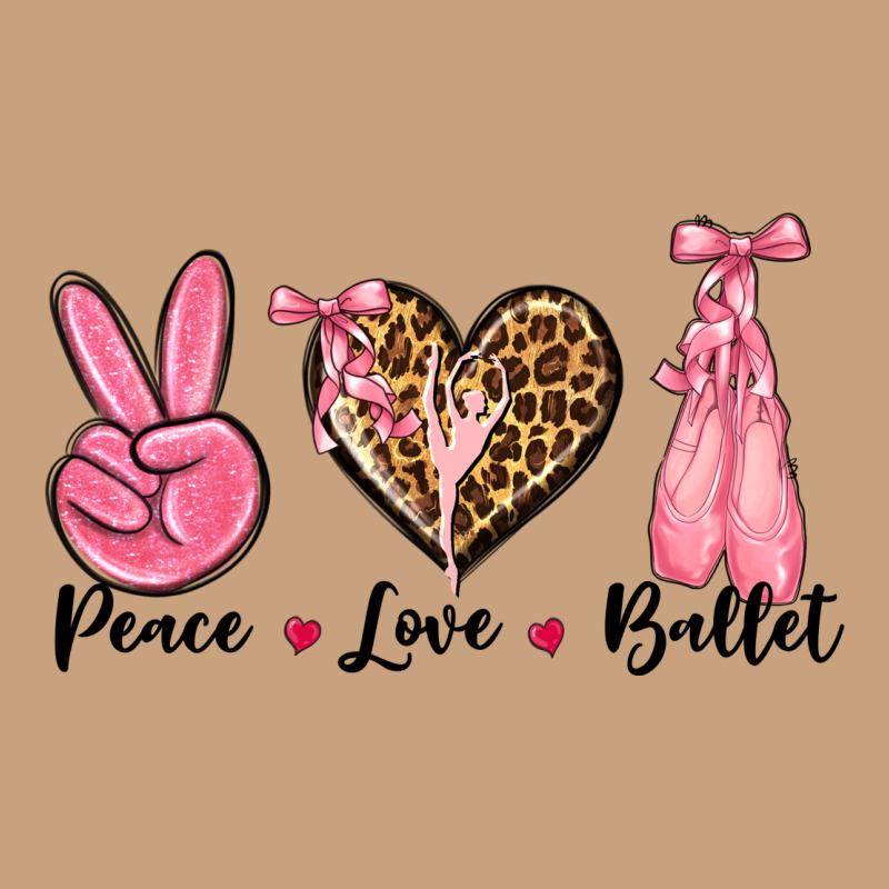Peace Love Ballet Vintage Tee by NancyCooperArtShop | Teevron