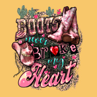 Boots Never Broke My Heart Vintage Hoodie | Teevron