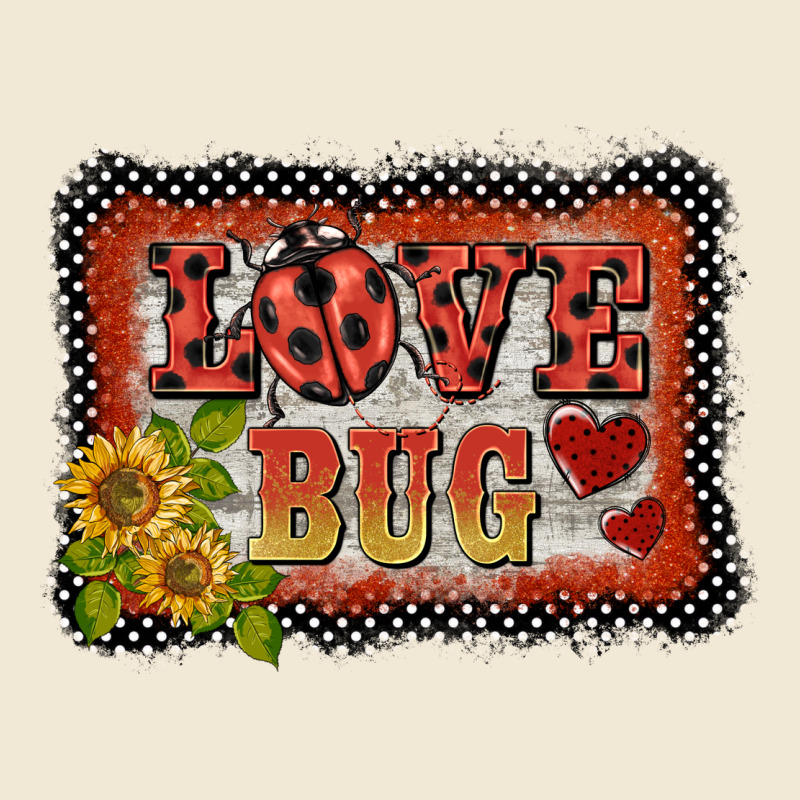 Ladybug  Love Bug Backround Premium Tee by BarkalooDesign | Teevron