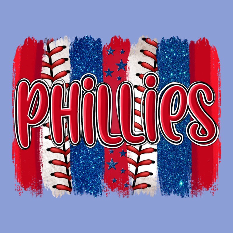 Phillies Baseball Team Spirit Brushstrokes Long Sleeve Tee by Artiststas | Teevron