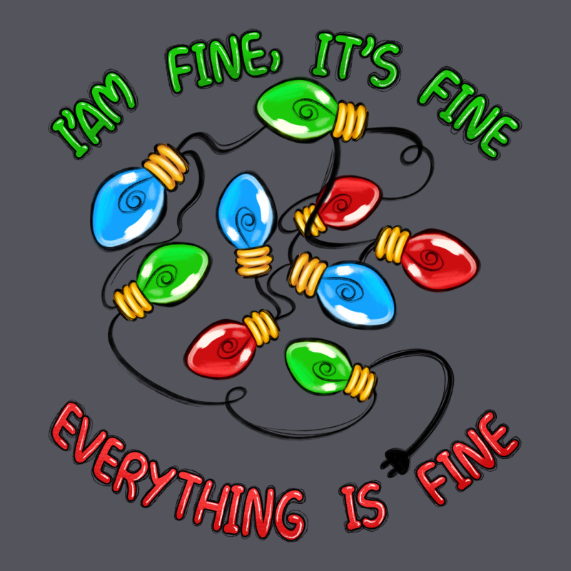 I'm Fine It's Fine Everything Is Fine Vintage Hoodie by MaliasSmallBusiness | Teevron