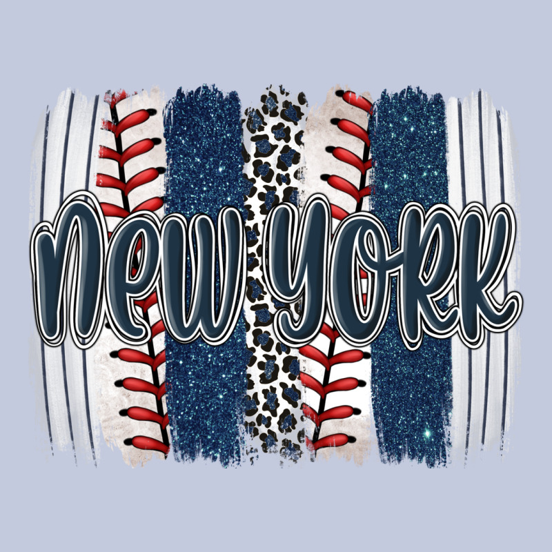 New York Baseball Team Spirit Brushstrokes Long Sleeve Tee by Artiststas | Teevron