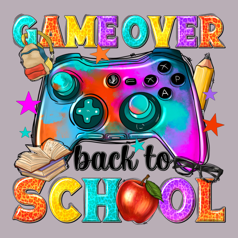Game Over Back To School Vintage Tee by NancyCooperArtShop | Teevron