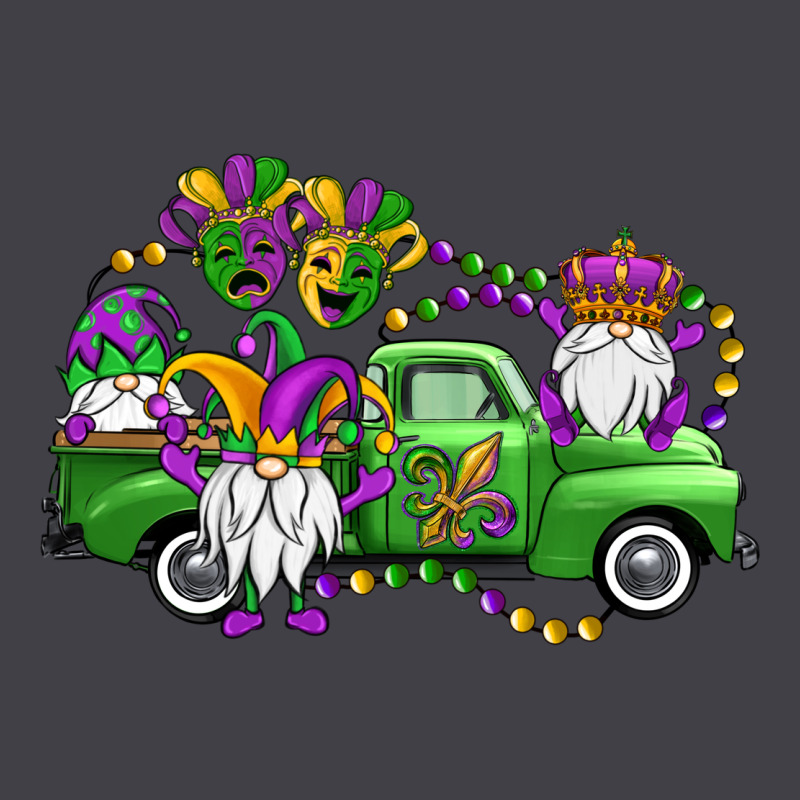 Mardi Gras Gnomes Truck Heavyweight Hoodie by OliviaCreatesArt | Teevron