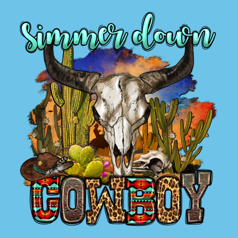 Simmer Down Cowboy Premium Sweatshirt by OliviaCreatesArt | Teevron