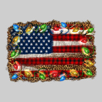 Christmas American Flag Background Premium Tee | Teevron