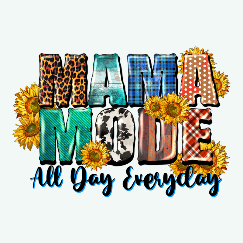 Mama Mode All Day Everyday  Mother's Day Premium Hoodie by CowGirlArtShop | Teevron