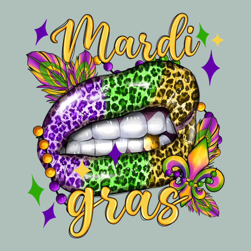 Mardi Gras With  Lip Olivia Heavyweight Hoodie by OliviaCreatesArt | Teevron