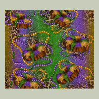 Mardi Gras King Cake Leopard Long Sleeve Tee | Teevron