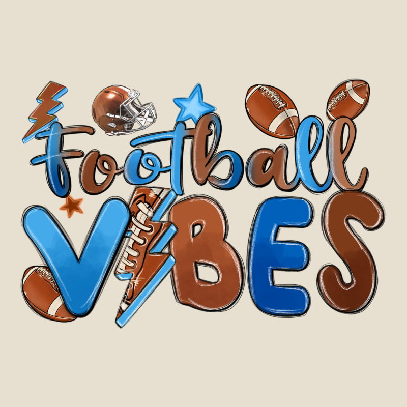 Football Vibes Urban Heavy Tee by MaliasSmallBusiness | Teevron