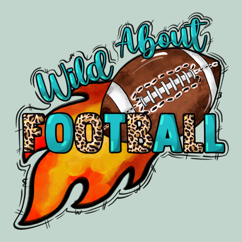 Wild About Football Zipper Hoodie by HowdyJamesFarm | Teevron