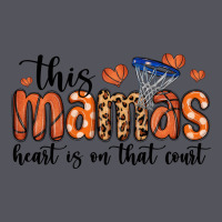 This Mamas Heart Is On That Court Vintage Hoodie | Teevron