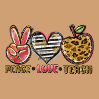 Peace Love Teach Vintage Tee | Teevron