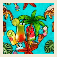 Summer Drinks And Ice Cream Ladies Tee | Teevron