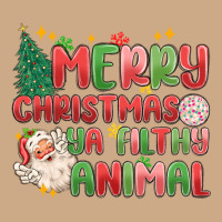 Merry Christmas Ya Filthy Animal Vintage Hoodie | Teevron