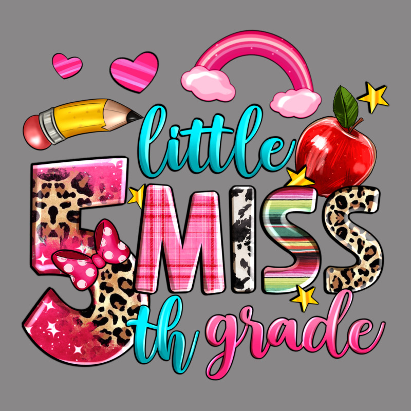 Little Miss Fifth Grade Vintage Tee by NancyCooperArtShop | Teevron