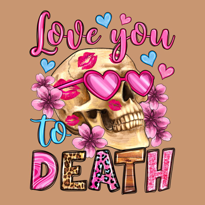 Love You To Death Olivia Heavyweight Hoodie by OliviaCreatesArt | Teevron
