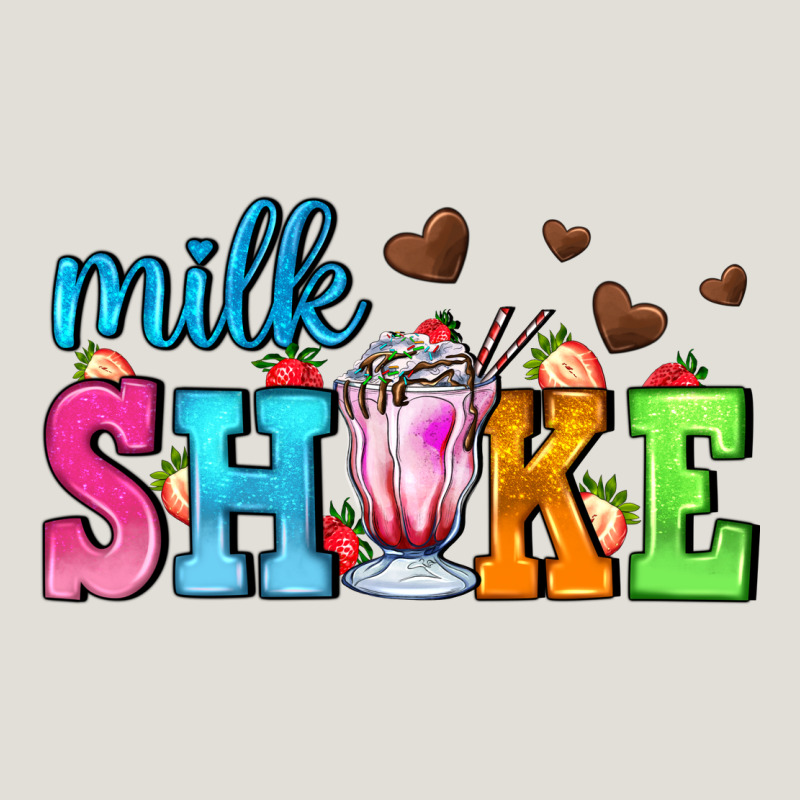 Milk Shake With Chocolate Heart Heavy Core Tee by AdoDesignShop | Teevron