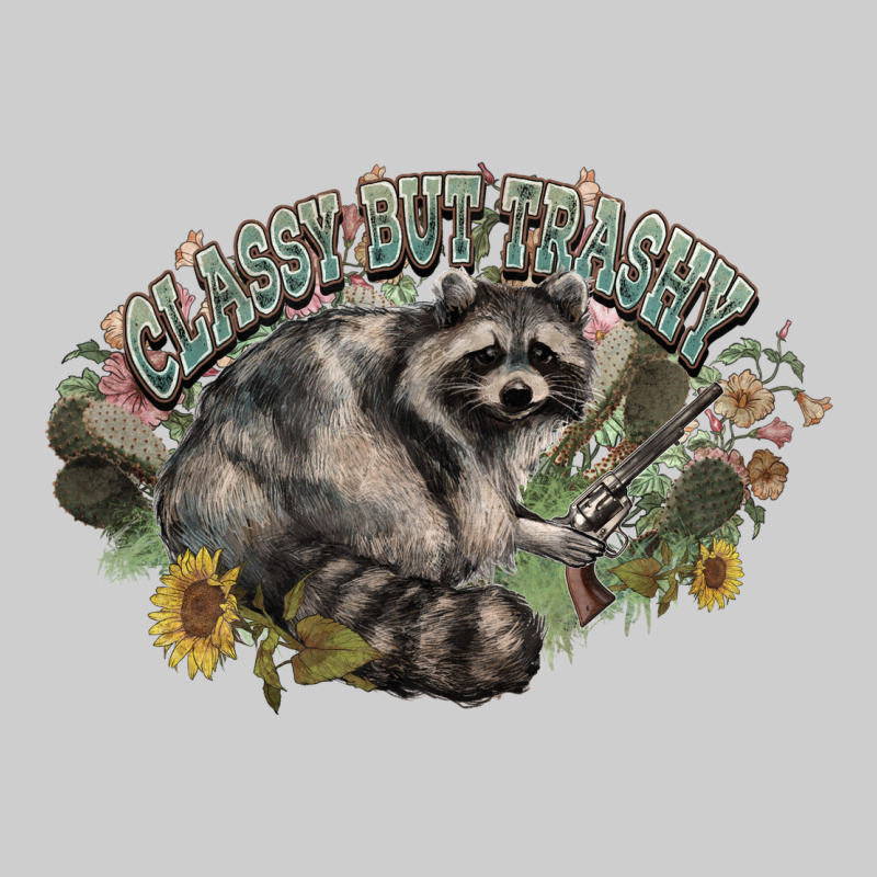Classy But Trashy Racoon Premium Tee by NancyCooperArtShop | Teevron