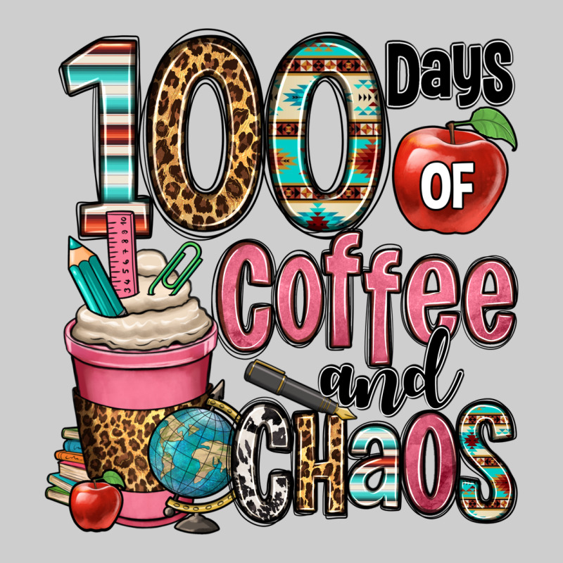 Hundred Days Of Coffee And Chaos Premium Sweatshirt by OliviaCreatesArt | Teevron