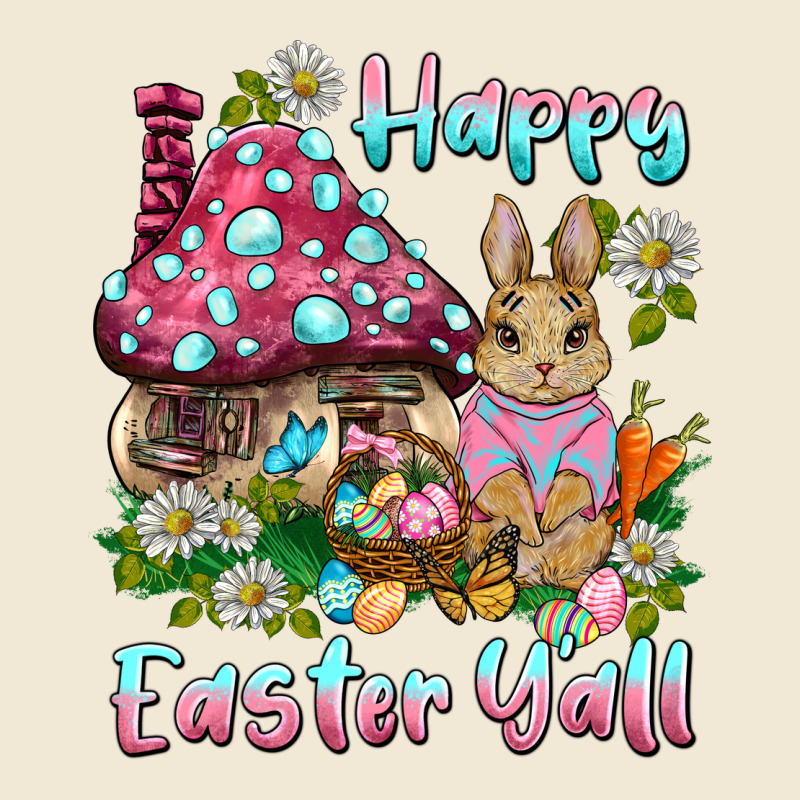 Happy Easter Y'all Rabbit Premium Tee by BarkalooDesign | Teevron