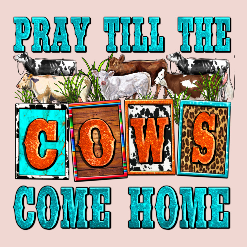 Pray Till The Cows Come Home Olivia Premium Sweatshirt by OliviaCreatesArt | Teevron