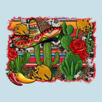 Mexican Cacti Background Ladies Tee | Teevron