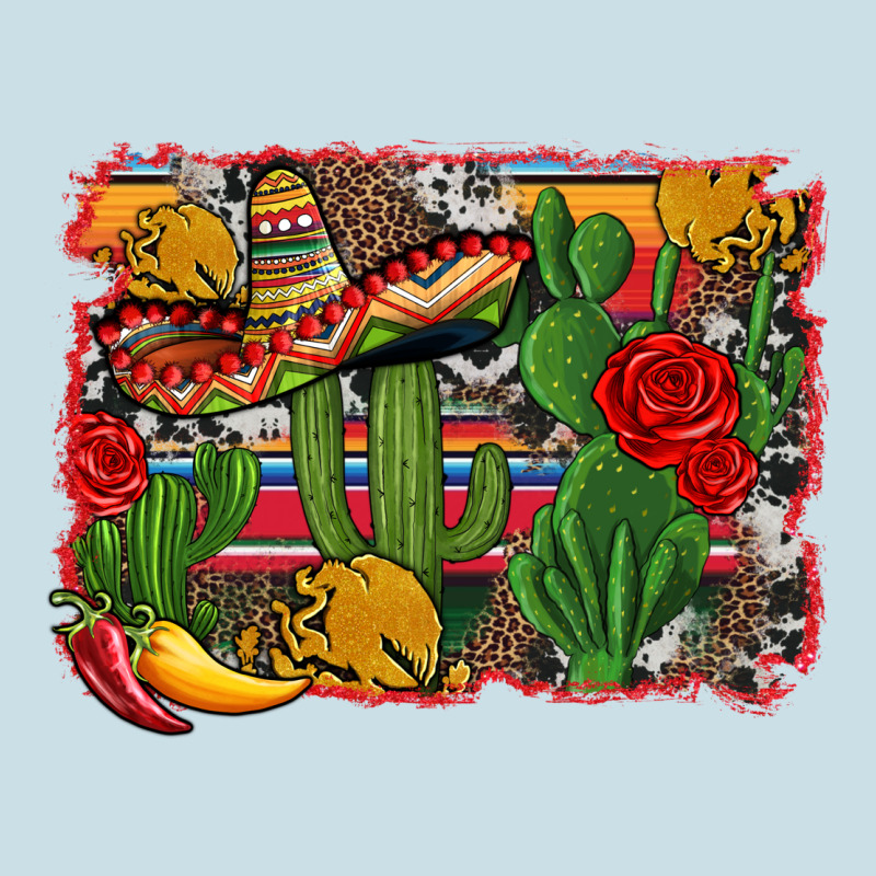 Mexican Cacti Background Ladies Tee by Artiststas | Teevron
